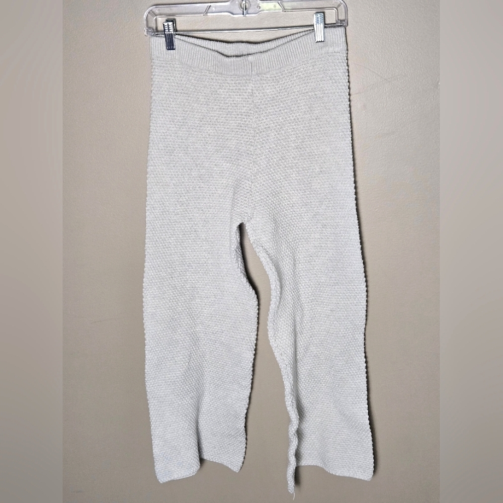 Free People FP Beach Hailee Waffle Knit Loungewear Luxe Flare Pants, XS